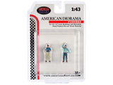 "Racing Legends" 50's Figures (2 Piece Set) for 1/43 Scale Models by American Diorama