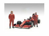 "Racing Legends" 70's Accessory Figures (2 Piece Set) for 1/18 Scale Models by American Diorama