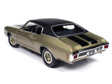 1970 Chevrolet Chevelle SS Tricentennial Gold with Black Stripes and Vinyl Top "Muscle Car & Corvette Nationals" (MCACN) "American Muscle" Series 1/18 Diecast Model Car by Autoworld