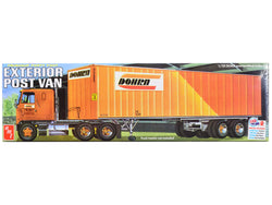 Fruehauf Forty Foot Exterior Post Van Trailer "Dohrn Transfer Co." Plastic Model Kit (Skill Level 3) 1/25 Scale Model by AMT