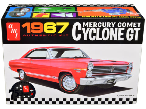 1967 Mercury Comet Cyclone GT Plastic Model Kit (Skill Level 2) 1/25 Scale Model by AMT
