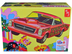 1966 Ford Galaxie 500 Hardtop "Sweet Bippy" 4-in-1 Plastic Model Kit (Skill Level 2) 1/25 Scale Model by AMT