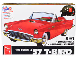 1957 Ford Thunderbird 3-in-1 Plastic Model Kit (Skill Level 2)  1/25 Scale Model by AMT