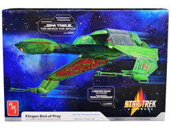 Klingon Bird-of-Prey Spacecraft "Star Trek III: The Search For Spock" (1984) Movie Plastic Model Kit (Skill Level 2) 1/350 Scale Model by AMT