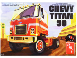 Chevrolet Titan 90 Tractor Truck Plastic Model Kit (Skill Level 3) 1/25 Scale Model by AMT