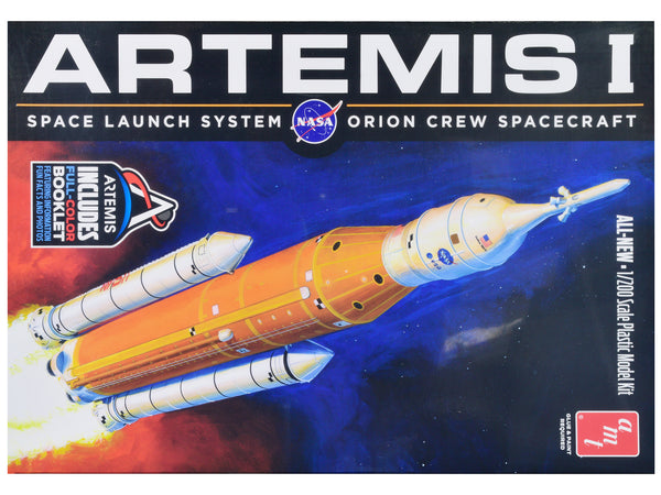 NASA Artemis-1 Space Launch System Orion Crew Spacecraft Plastic Model Kit (Skill Level 2) 1/200 Scale Model by AMT