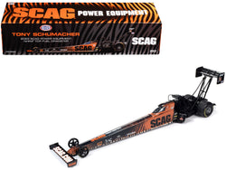 2023 NHRA TFD (Top Fuel Dragster) Tony Schumacher "SCAG Power Equipment" Orange and Black "Maynard Family Racing Team" Limited Edition to 1236 pieces Worldwide 1/24 Diecast Model by Autoworld