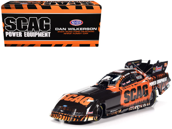 Ford Mustang NHRA Funny Car Dan Wilkerson "SCAG Power Equipment" (2024) Limited Edition 1/24 Diecast Model by Autoworld
