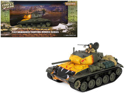 M24 Chaffee Light Tank "Tiger Face 79th Tank Btn Han River South Korea" (1950) United States Army "Armored Fighting Vehicle" Series 1/32 Diecast Model by Forces of Valor