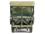 Willys MB Jeep with Trailer Olive Drab (Weathered) with Driver Figure "United States Army" "Mini AFV" Series 1/64 Diecast Model by Forces of Valor