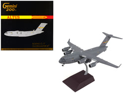 Boeing C-17 Globemaster III Transport Aircraft "Altus Air Force Base" United States Air Force "Gemini 200" Series 1/200 Diecast Model Airplane by GeminiJets