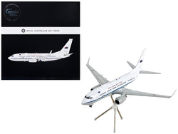 Boeing 737-700 Transport Aircraft "Royal Australian Air Force - A36-002" White and Gray "Gemini 200" Series 1/200 Diecast Model Airplane by GeminiJets