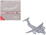Boeing C-17 Globemaster III Transport Aircraft "Wright-Patterson Air Force Base - United States Air Force" (000-0178) Gray "Gemini Macs" Series 1/400 Diecast Model Airplane by GeminiJets