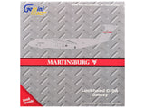 Lockheed C-5A Galaxy Transport Aircraft "Martinsburg Air Force Base" United States Air Force (68-0222) Gray "Gemini Macs" Series 1/400 Diecast Model by GeminiJets