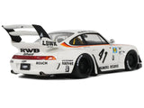 RWB (Porsche) Bodykit "Kato-San" #41 White 1/18 Model Car by GT Spirit