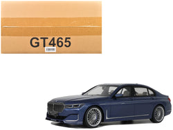 2022 BMW Alpina B7 Blue Metallic 1/18 Model Car by GT Spirit