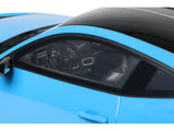 2024 Ford Mustang GTD Grabber Blue with Black Top 1/18 Model Car by GT Spirit