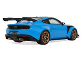 2024 Ford Mustang GTD Grabber Blue with Black Top 1/18 Model Car by GT Spirit