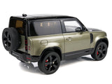 2021 Land Rover Defender 90 P400 X-Dynamic HSE Pangea Green Metallic 1/18 Model by GT Spirit