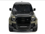 2021 Land Rover Defender 90 P400 X-Dynamic HSE Pangea Green Metallic 1/18 Model by GT Spirit