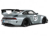 2024 RWB Yuiitsumuni #27 (Porsche) Silver Metallic 1/18 Model Car by GT Spirit