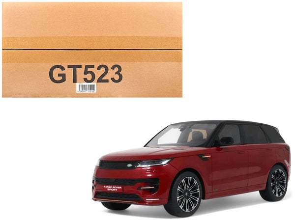 2022 Range Rover Sport Firenze Red Metallic 1/18 Model by GT Spirit