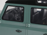 2016 Land Rover Defender 3 Station Wagon Green with Black Top 1/18 Model by GT Spirit