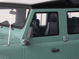 2016 Land Rover Defender 3 Station Wagon Green with Black Top 1/18 Model by GT Spirit