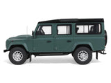 2016 Land Rover Defender 3 Station Wagon Green with Black Top 1/18 Model by GT Spirit