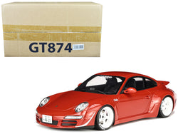 2021 Porsche 911 RWB "AKA Phila" Red 1/18 Model Car by GT Spirit