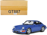 1992 Porsche 964 RS Blue 1/18 Model Car by GT Spirit