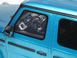 2024 Mercedes-Benz G 63 AMG Hyper Blue Magno Metallic 1/18 Model by GT Spirit