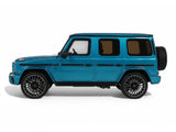 2024 Mercedes-Benz G 63 AMG Hyper Blue Magno Metallic 1/18 Model by GT Spirit
