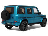 2024 Mercedes-Benz G 63 AMG Hyper Blue Magno Metallic 1/18 Model by GT Spirit