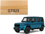 2024 Mercedes-Benz G 63 AMG Hyper Blue Magno Metallic 1/18 Model by GT Spirit