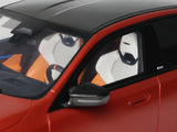 2025 BMW M5 (G90) Pebble Beach Edition Fire Orange Metallic with Black Top 1/18 Model Car by GT Spirit
