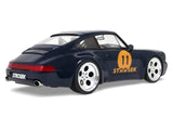 2024 Porsche 911 Strosek Mega 30 #11 Blue 1/18 Model Car by GT Spirit