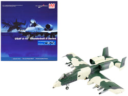 Fairchild Republic A-10A Thunderbolt II Attack Aircraft "Arctic Scheme 18th TFS 343rd Composite Wing Alaska" (1982) United States Air Force "Air Power Series" 1/72 Diecast Model by Hobby Master