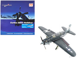 Curtiss SB2C-4 Helldiver Bomber Aircraft "VB-83 USS Essex" (1945) United States Navy "Air Power Series" 1/72 Diecast Model by Hobby Master
