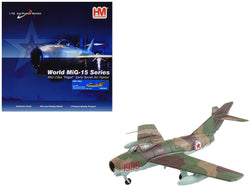 Mikoyan-Gurevich MiG-15Bis Fighter Aircraft "Major Ivanovich Mikhin 518th Fighter Aviation Regiment (IAP) North Korea" (1953) Soviet Air Force "Air Power Series" 1/72 Diecast Model by Hobby Master