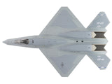 Northrop YF-23 Black Widow II Stealth Fighter Aircraft "#87-0801 PAV-2" (1990) United States Air Force "Air Power Series" 1/72 Diecast Model by Hobby Master