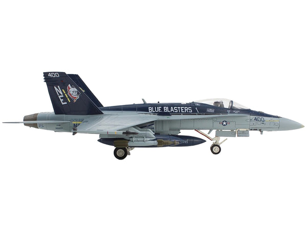 McDonnell Douglas F/A-18C Hornet Aircraft "NE400 VFA-34 Blue Blasters" (2015) United States Navy "Air Power Series" 1/72 Diecast Model by Hobby Master