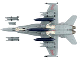 McDonnell Douglas F/A-18D Hornet Aircraft "164874 US Marines 250 Years VMFA-112 Cowboys" (2025) United States Marines "Air Power Series" 1/72 Diecast Model by Hobby Master