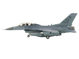 Lockheed F-16D Fighting Falcon Fighter Aircraft "85-1572 Edwards Air Force Base" (2024) United States Air Force "Air Power Series" 1/72 Diecast Model by Hobby Master