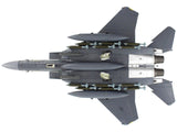 McDonnell Douglas F-15E Strike Eagle Fighter Aircraft "4th FW 75th Anniversary Seymour Johnson AFB" (2018) United States Air Force "Air Power Series" 1/72 Diecast Model by Hobby Master