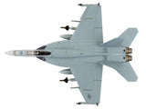 Boeing F/A-18E Super Hornet Fighter Aircraft "Dagger Team (with decals)" United States Navy "Air Power Series" 1/72 Diecast Model by Hobby Master