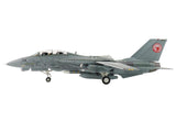 Grumman F-14A Tomcat Fighter Aircraft "VF-1 (with Optional Decals)" United States Navy "Air Power Series" 1/72 Diecast Model by Hobby Master