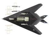 Lockheed YF-117 Nighthawk Stealth Aircraft "79-10782 410th FTS Edwards AFB" (2005) United States Air Force "Air Power Series" 1/72 Diecast Model by Hobby Master