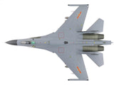 Shenyang J-11A Fighter Aircraft "40547 Golden Helmet" (2014) People's Liberation Army Air Force with 1/8 Scale Golden Helmet "Air Power Series" 1/72 Diecast Model by Hobby Master
