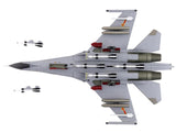 Shenyang J-11A Fighter Aircraft "40547 Golden Helmet" (2014) People's Liberation Army Air Force with 1/8 Scale Golden Helmet "Air Power Series" 1/72 Diecast Model by Hobby Master
